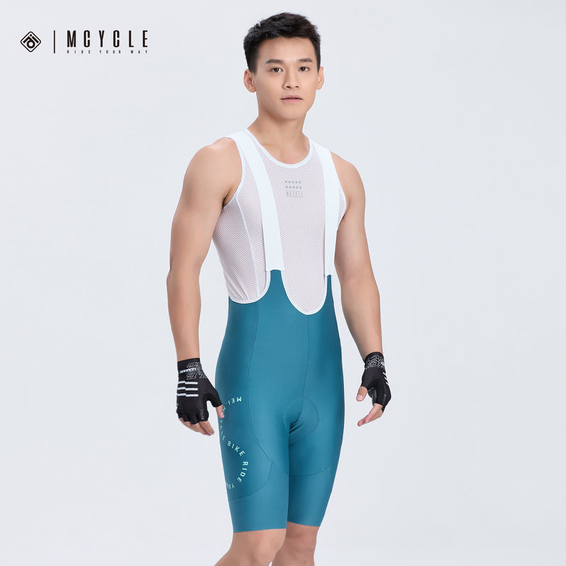 Load image into Gallery viewer, Mcycle Men's Cycling Bib Shorts with Elastic Interface Pads MK093
