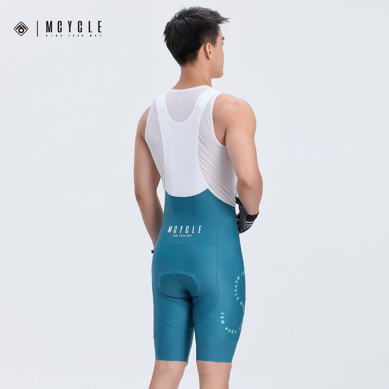 Load image into Gallery viewer, Mcycle Men's Cycling Bib Shorts with Elastic Interface Pads MK093
