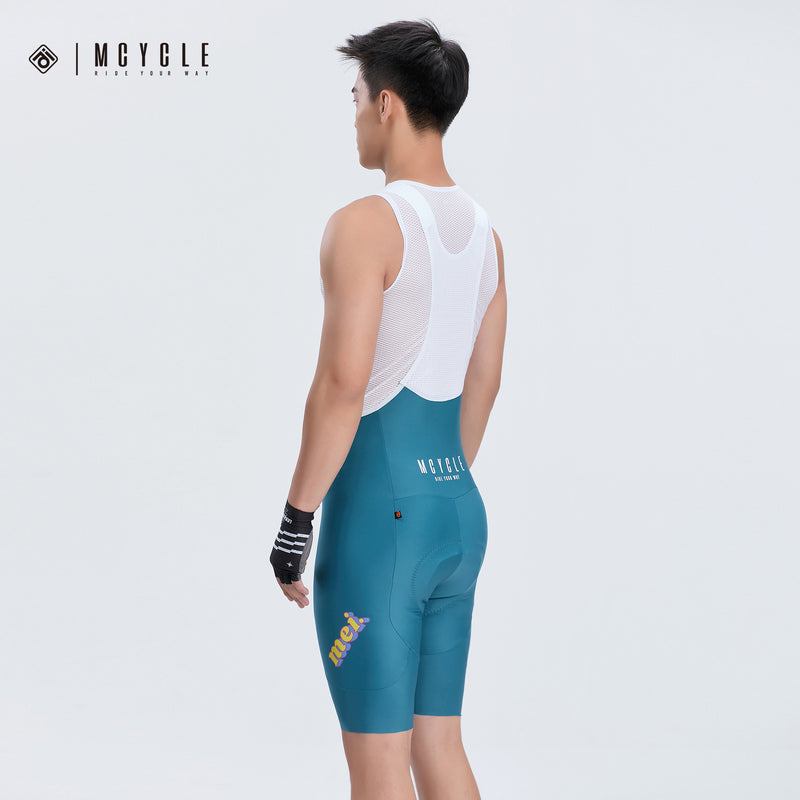 Load image into Gallery viewer, Mcycle Men's Cycling Bib Shorts with Elastic Interface Pads MK093
