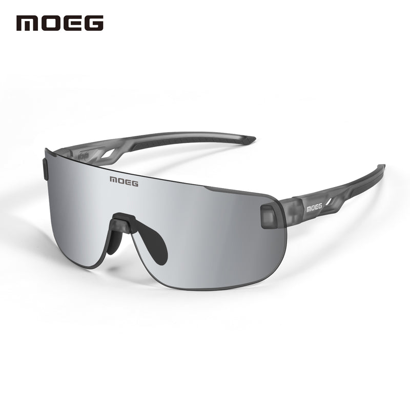 Load image into Gallery viewer, MOEG Cycling Sunglasses with Polarized REVO Lens MO9370
