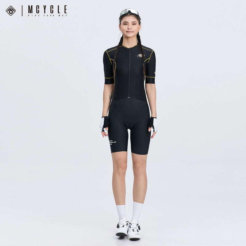 Load image into Gallery viewer, Mcycle Woman Pro Cycling Jersey Top MY297W
