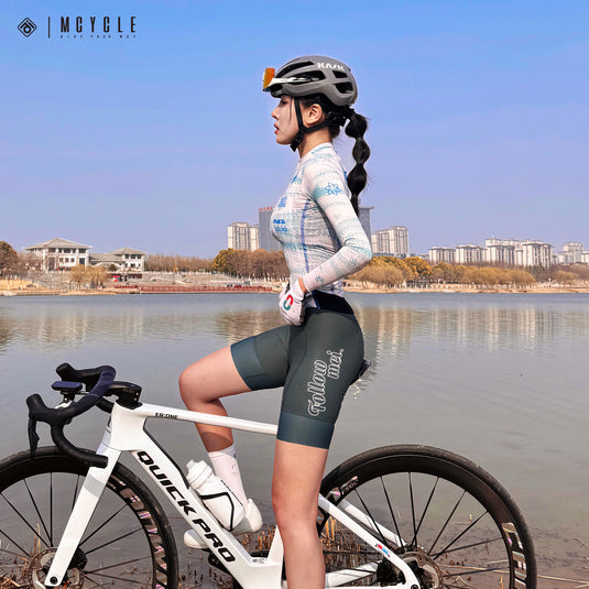 Mcycle Women's Pro Long Sleeve Cycling Jersey MY337W