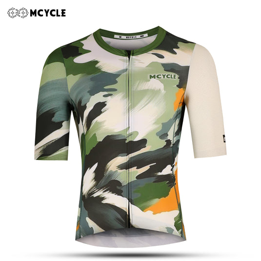 MCYCLE Men's Pro Short Sleeve Cycling Jersey  Camouflage MY409