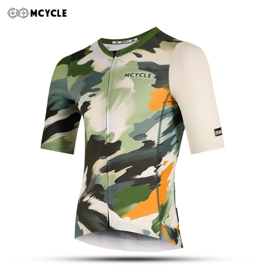 MCYCLE Men's Pro Short Sleeve Cycling Jersey  Camouflage MY409