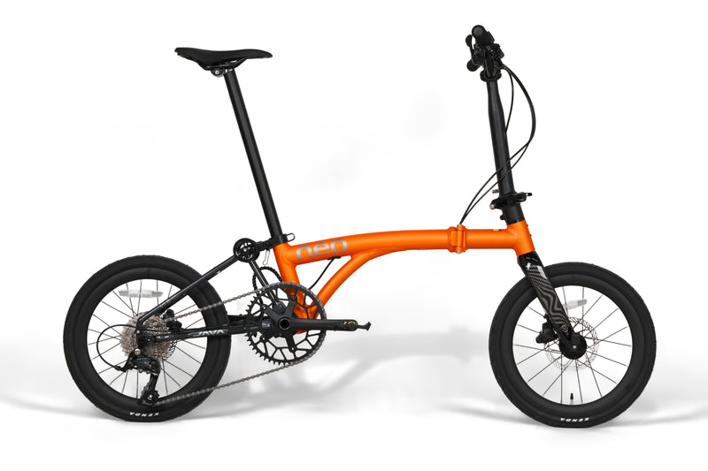Load image into Gallery viewer, JAVA NEO 9 Speed 16 Inch Triple-fold Folding Bike
