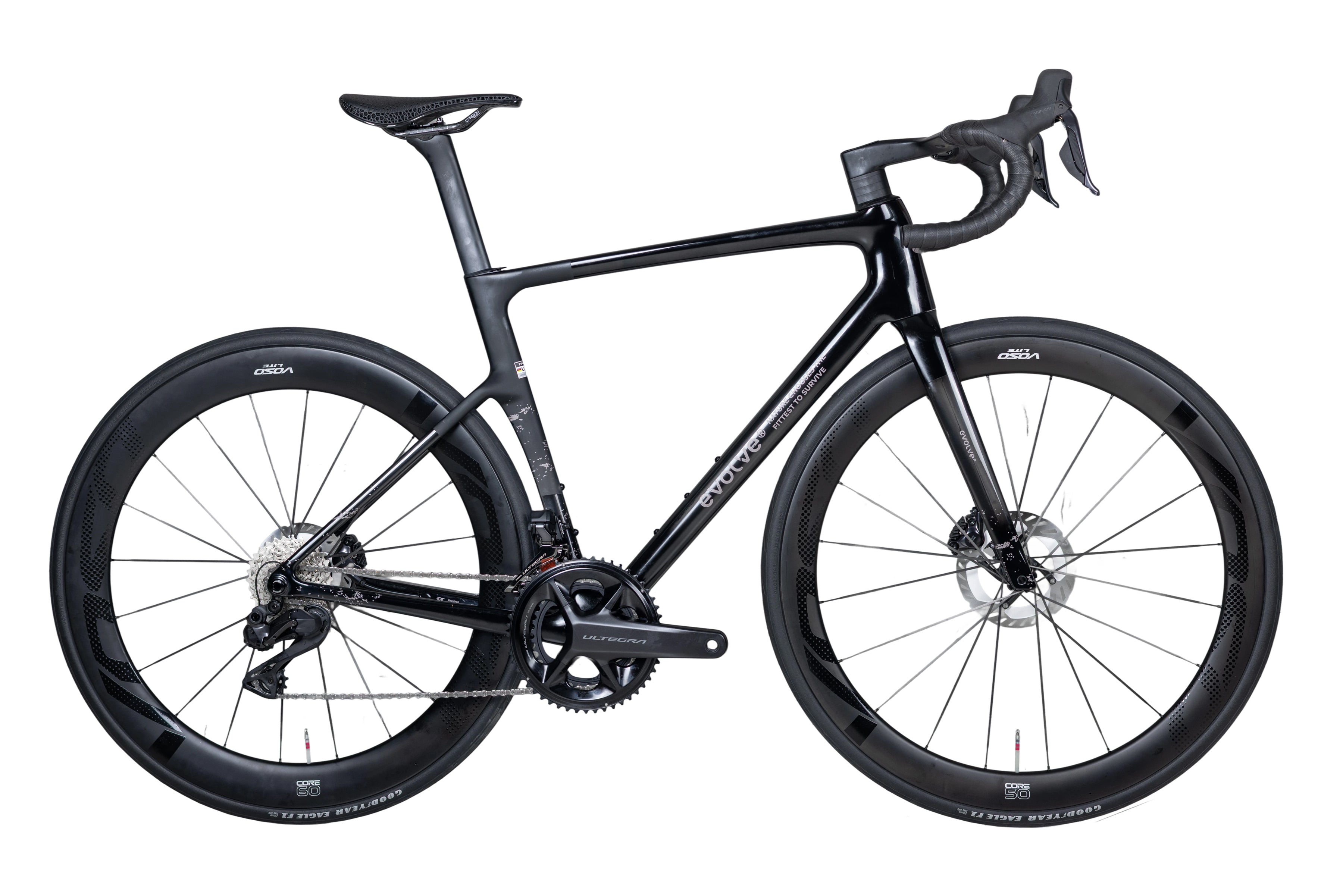 Evolve Cima Carbon Road Bike Ultegra Di2 R8170 with Carbon Spoke Wheel ...