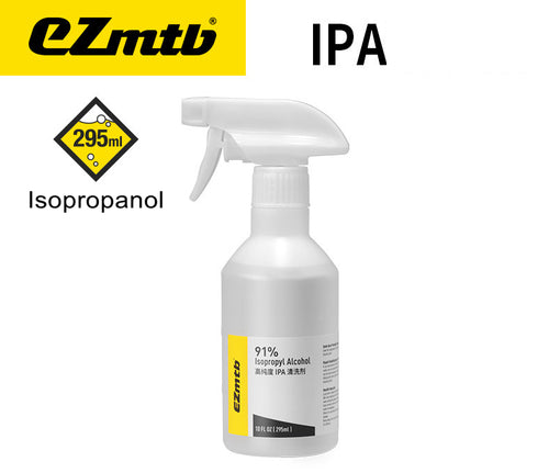 Ezmtb IPA Spray Detergent 295ml cleaning rotors and forks