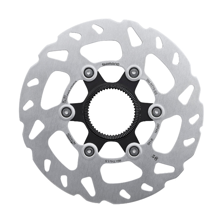 Load image into Gallery viewer, Shimano SM-RT70 Center Lock Disc Brake Rotor ICE TECHNOLOGIES 160/140 mm
