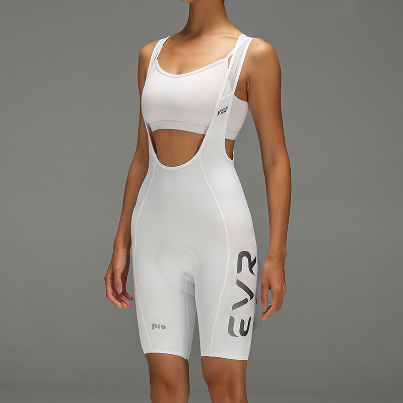 Load image into Gallery viewer, EVR Women’s Pro Cycling Bib Shorts – 2428 (Powered by Elastic Interface®)
