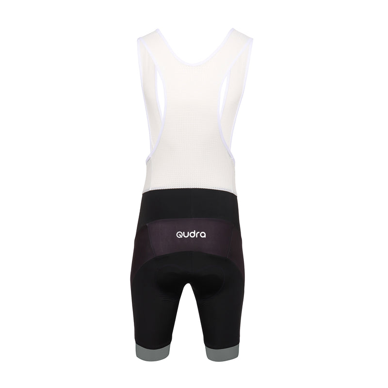 Load image into Gallery viewer, Qudra Cycling Jersey and Bib Tights Top with Short Pants Grey 059
