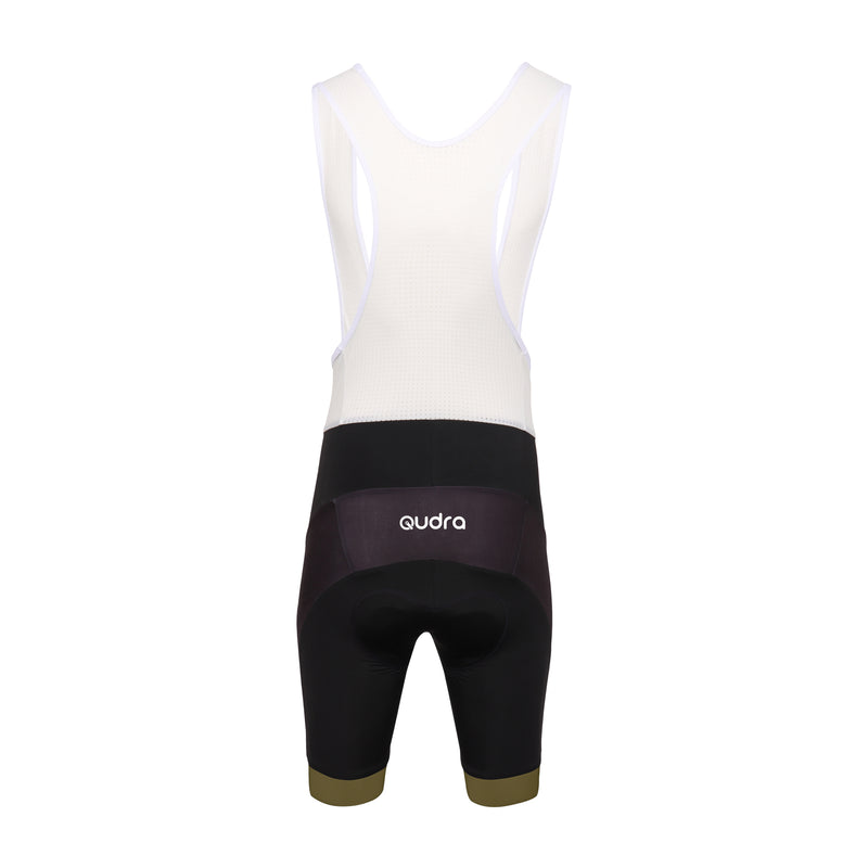 Load image into Gallery viewer, Qudra Cycling Jersey and Bib Tights Top with Short Pants Brown 060
