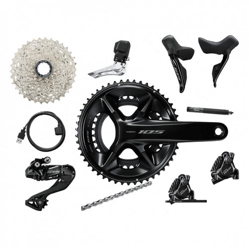 Shimano 105 R7100 Di2 12 Speed Groupset OEM no Wrapping