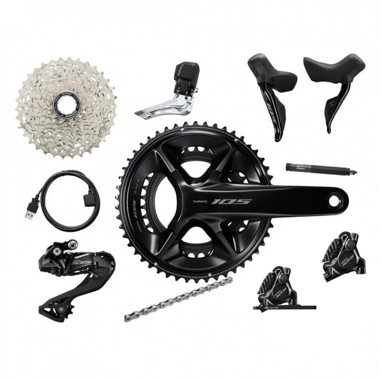 Shimano 105 R7170 Di2 12 Speed Groupset – UAEcycle