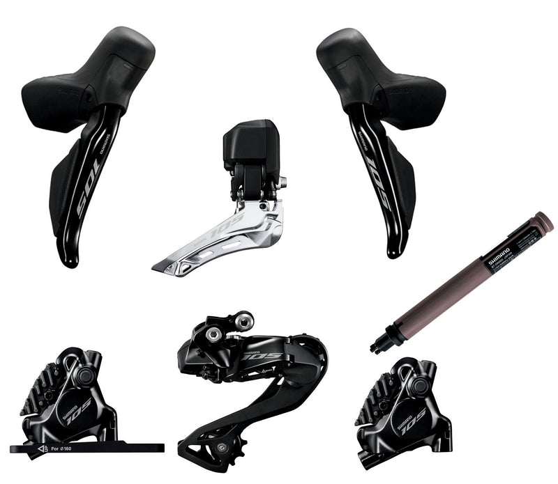 Load image into Gallery viewer, Shimano 105 Di2 R7170 12-Speed Electronic Upgrade Kit Mini-Groupset
