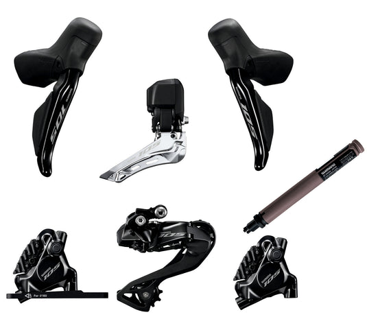 Shimano 105 Di2 R7170 12-Speed Electronic Upgrade Kit Mini-Groupset