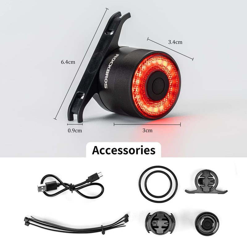Load image into Gallery viewer, ROCKBROS Q3 Smart Bike Brake &amp; Tail Light
