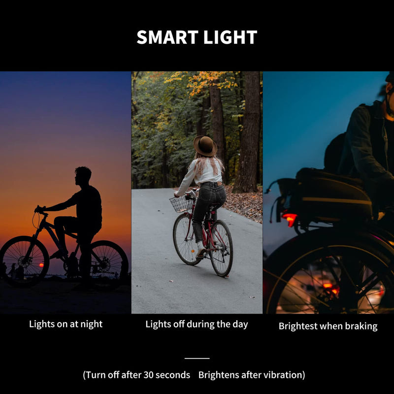 Load image into Gallery viewer, ROCKBROS Q3 Smart Bike Brake &amp; Tail Light
