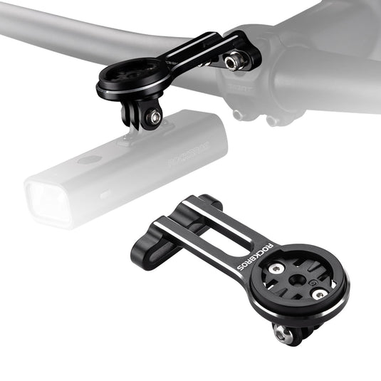 ROCKBROS Aluminum Bicycle Computer Mount For IGPSPORT Garmin Wahoo Magene Lightweight  Bike Light Holder FK305