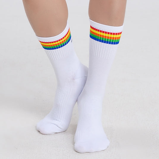 Mcycle Multi Color Knitted Cycling Socks Sports Socks