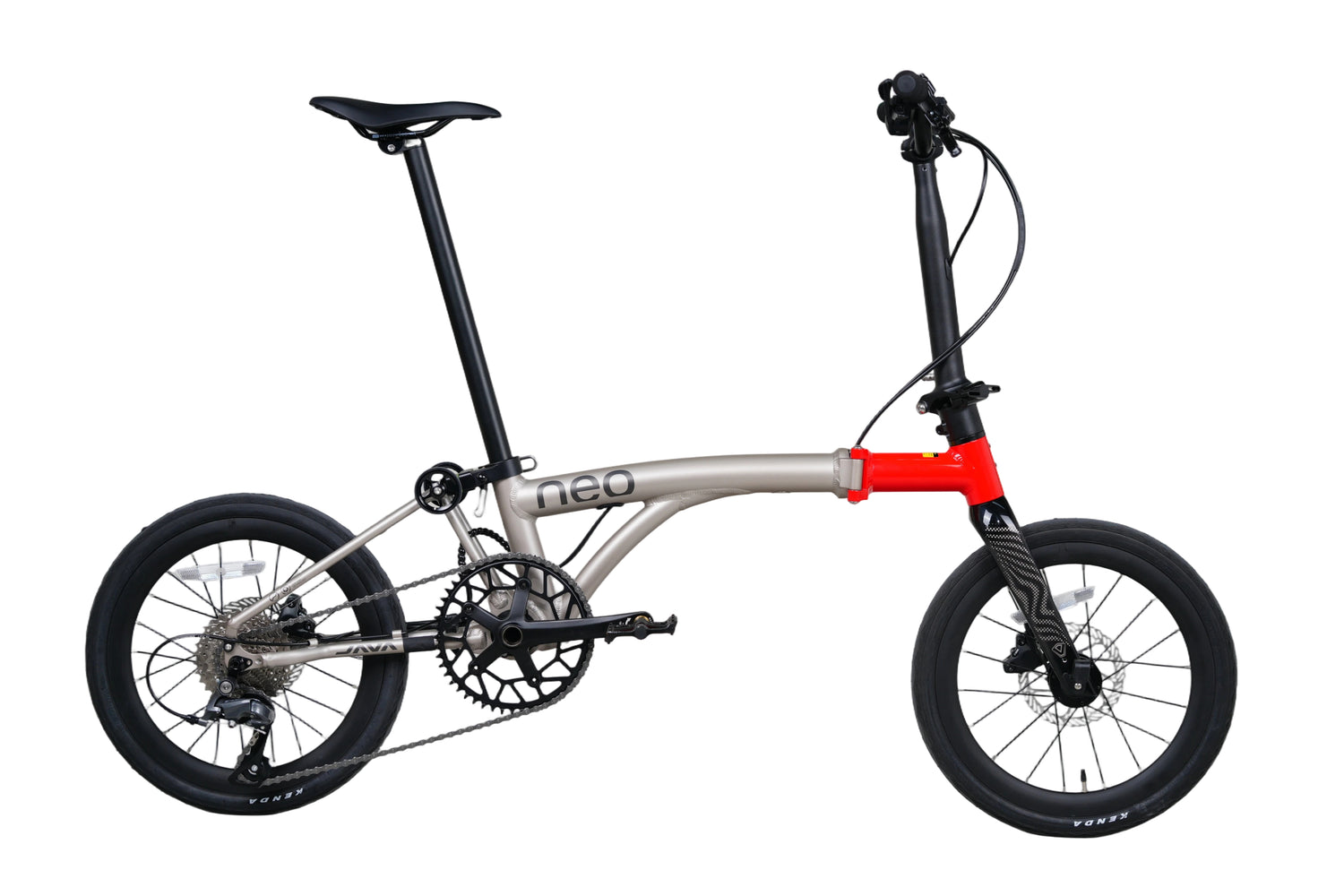JAVA NEO 9 Speed 16 Inch Triple-fold Folding Bike – UAEcycle