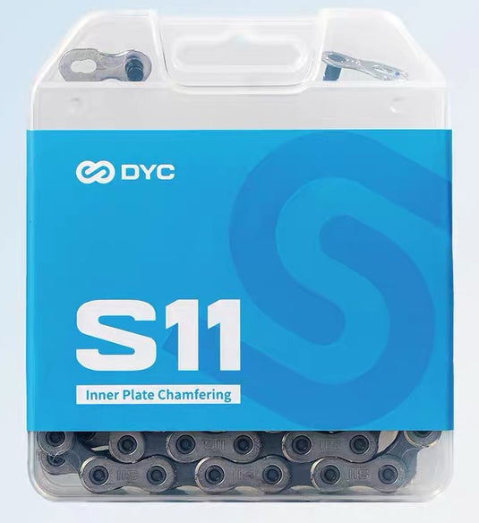 DYC S11 Bicycle Chain 11 Speed, 118 Links Mountain Road Bike Chain