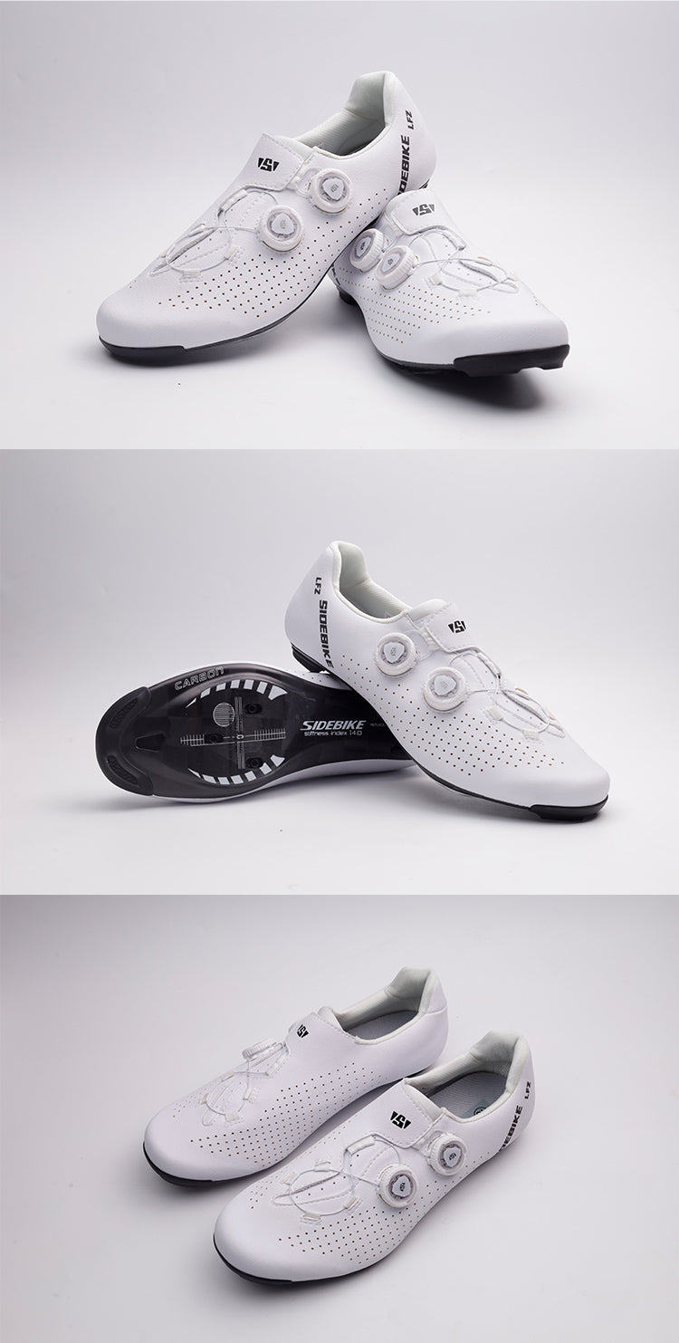 Load image into Gallery viewer, Sidebike Mircofiber Carbon Road Cycling Shoes SD028A
