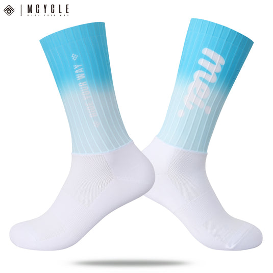 Mcycle Multiple Colors Patchwork Aero Cycling Socks MP048