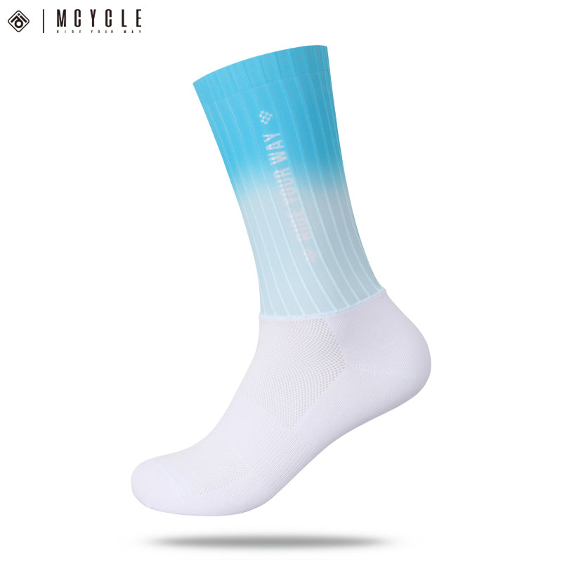 Load image into Gallery viewer, Mcycle Multiple Colors Patchwork Aero Cycling Socks MP048
