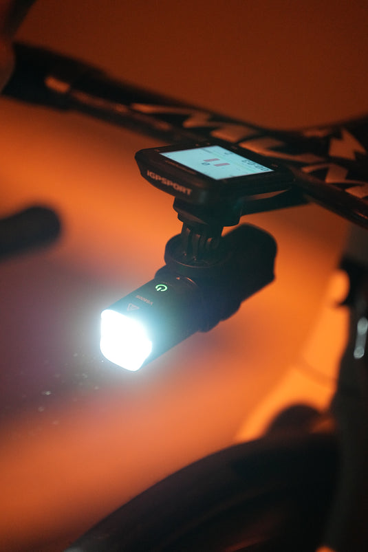 iGPSPORT VS800S Smart Bike Head Light Front Bicycle Light