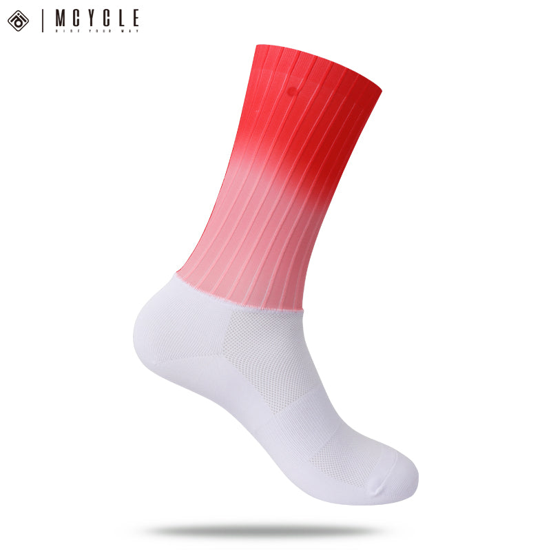 Load image into Gallery viewer, Mcycle Multiple Colors Patchwork Aero Cycling Socks MP048
