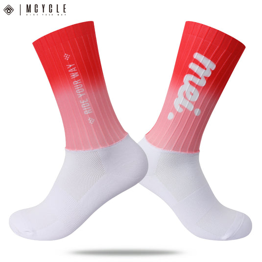 Mcycle Multiple Colors Patchwork Aero Cycling Socks MP048