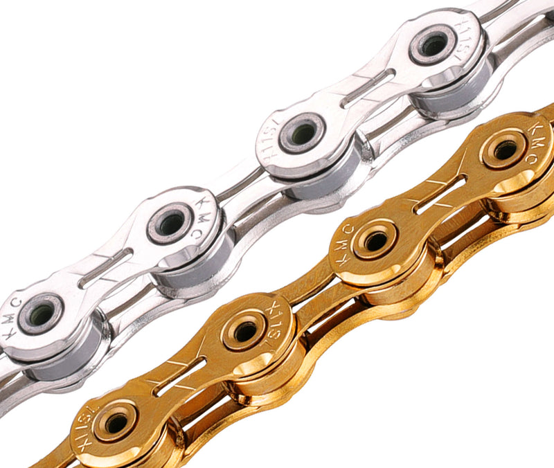 Load image into Gallery viewer, KMC X11SL Chains Super Light 11 Speed Gold Color
