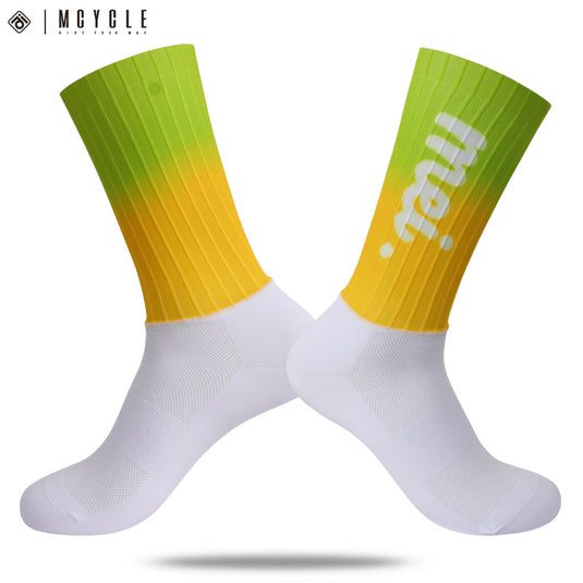 Mcycle Multiple Colors Patchwork Aero Cycling Socks MP048
