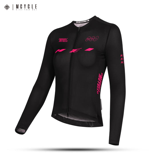Mcycle Women's Pro Long Sleeve Cycling Jersey MY360W