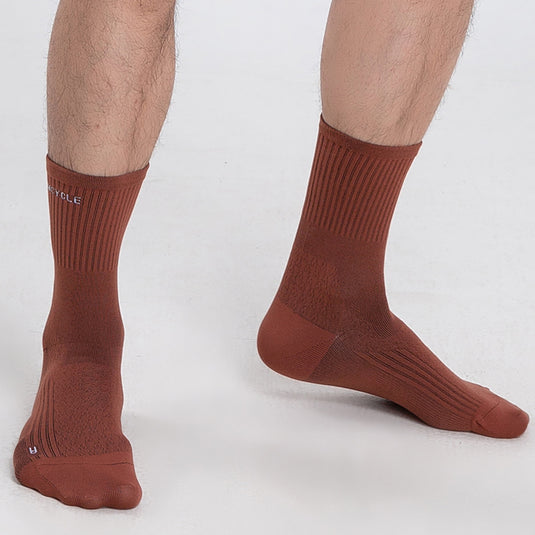 Brown sports socks discount