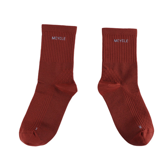 Mcycle Multi Color Knitted Cycling Socks Sports Socks