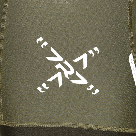 7R7 Women's Pro Cycling Bib Shorts with Elastic Interface Pads