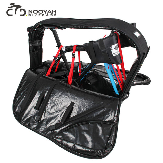 NOOYAH BK015 Bike Travel Case No Remove Handlebar Bicycle Soft Bag