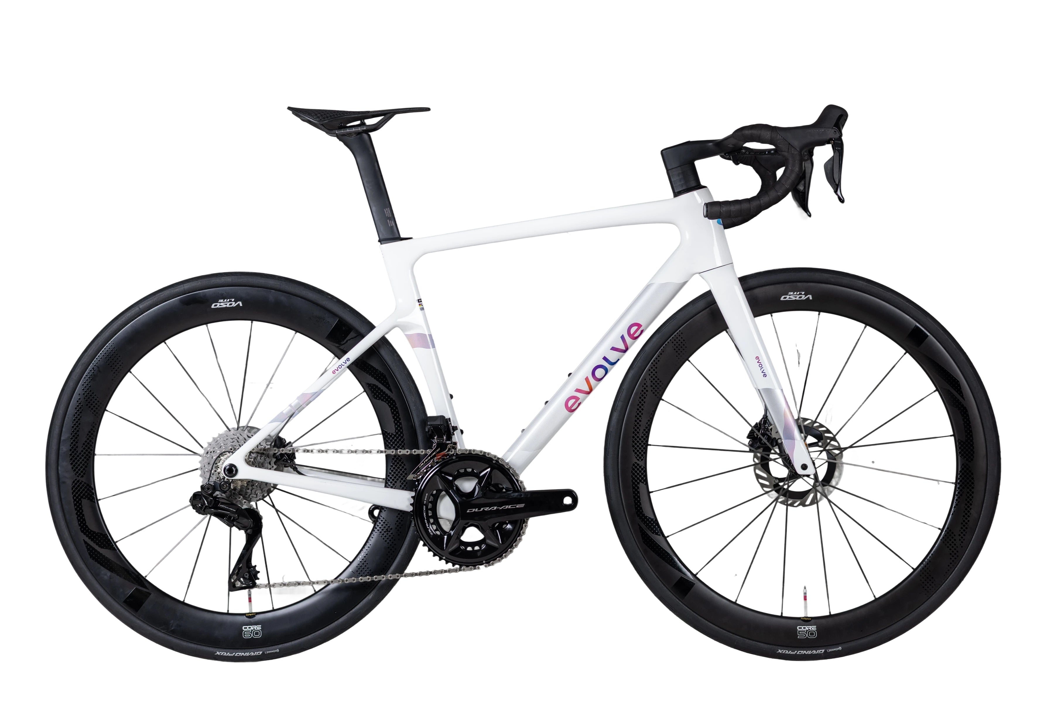 Evolve Cima Carbon Road Bike Ultegra Di2 R8170 with Carbon Spoke Wheel ...