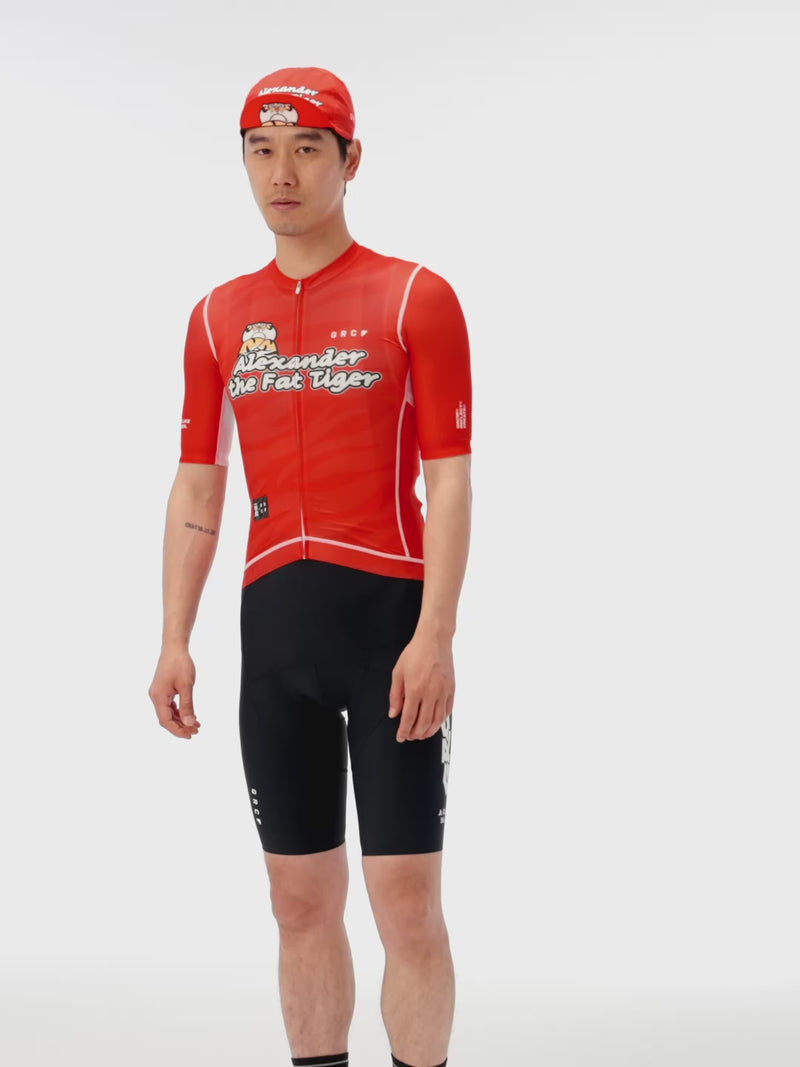 Load and play video in Gallery viewer, GRC x Pang Hu Unisex "Fat Tiger" Technical Cycling 1447
