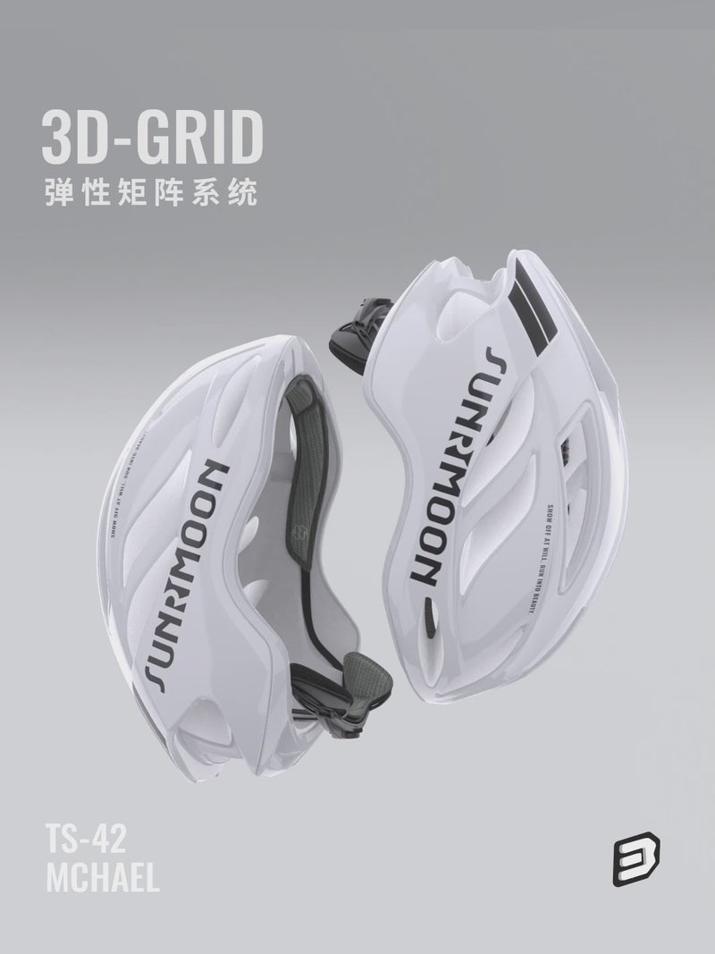 Load and play video in Gallery viewer, Sunrimoon Michael Cycling Helmet TS42
