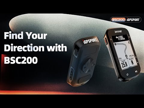 Load and play video in Gallery viewer, iGPSPORT BSC200 GPS Cycling Computer
