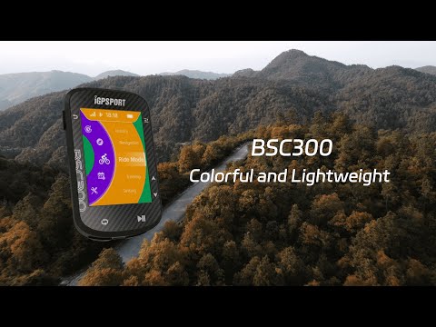 Load and play video in Gallery viewer, iGPSPORT BSC300 GPS Cycling Computer
