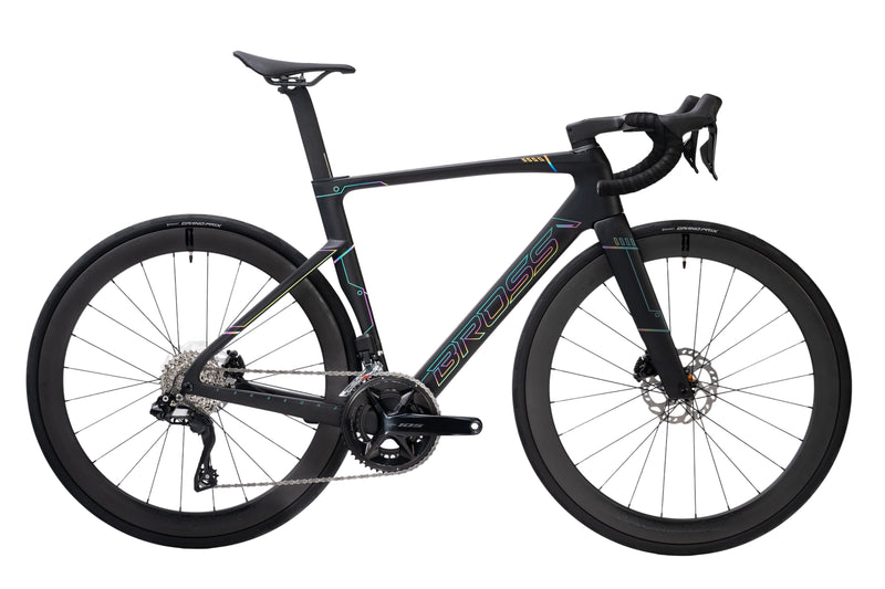 Load image into Gallery viewer, Bross Vagabond Aero 6SE 105 Di2 R7170 Carbon Road Bike with Carbon Wheels
