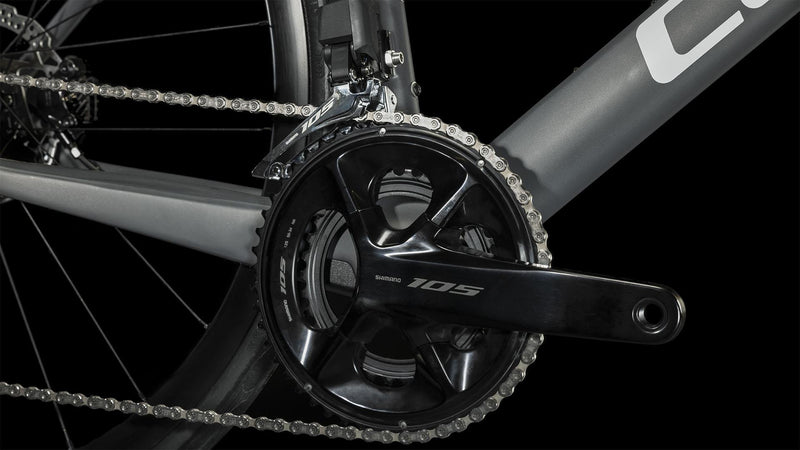 Load image into Gallery viewer, CUBE AGREE C:62 105 Di2 grey ‘n’ black
