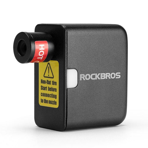 ROCKBROS 100PSI Mini Electric Air Pump Ultralight Motorcycle Bike Tire Inflator