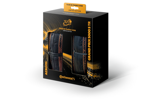 Continental Aero 111 Grand Prix 5000 S TR Tour de France 2026 Limited Edition tires Race set