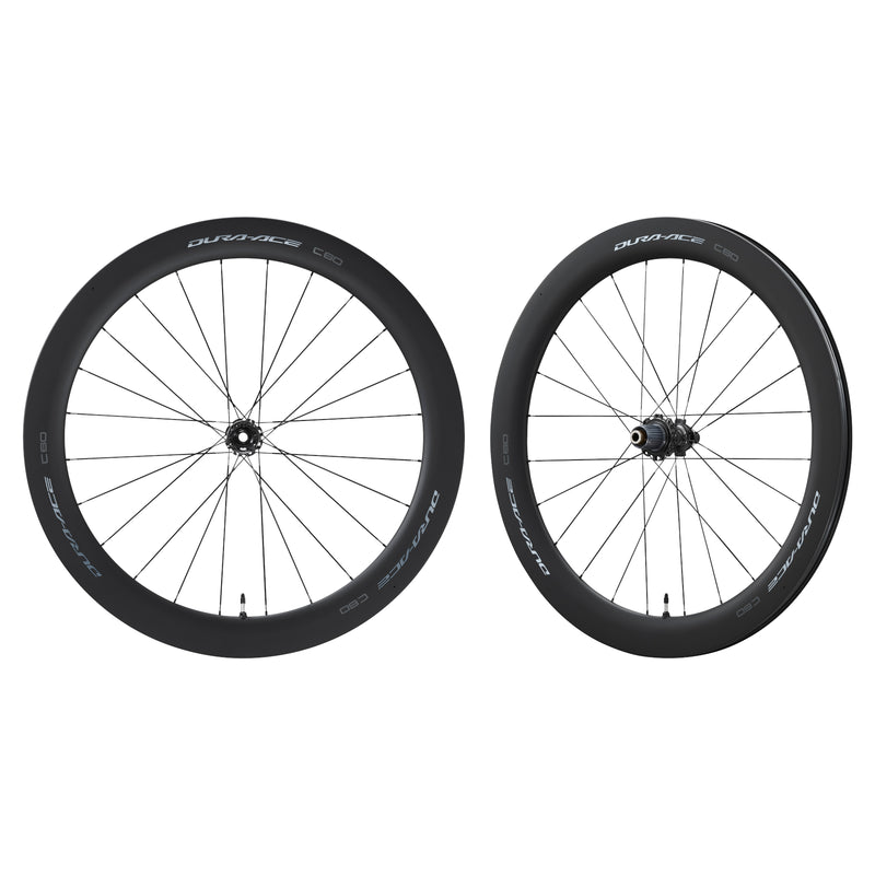 Load image into Gallery viewer, Shimano Dura-Ace C60 Tubeless Carbon Wheelset WH-R9270-C60-TL
