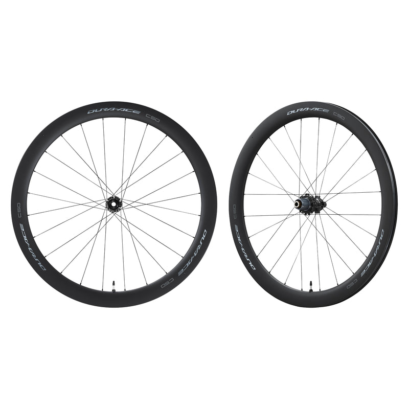 Load image into Gallery viewer, Shimano Dura-Ace C50 Tubeless Carbon Wheelset WH-R9270-C50-TL
