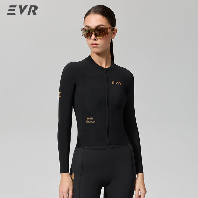 Load image into Gallery viewer, EVR TECH Ⅱ Women's Long Sleeve Cycling Jersey 2626

